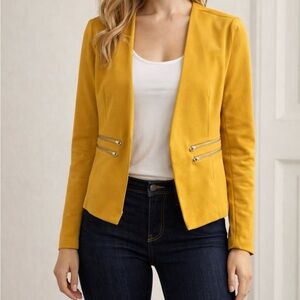 Yellow Women's Blazer